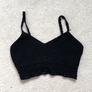 Crothet crop top